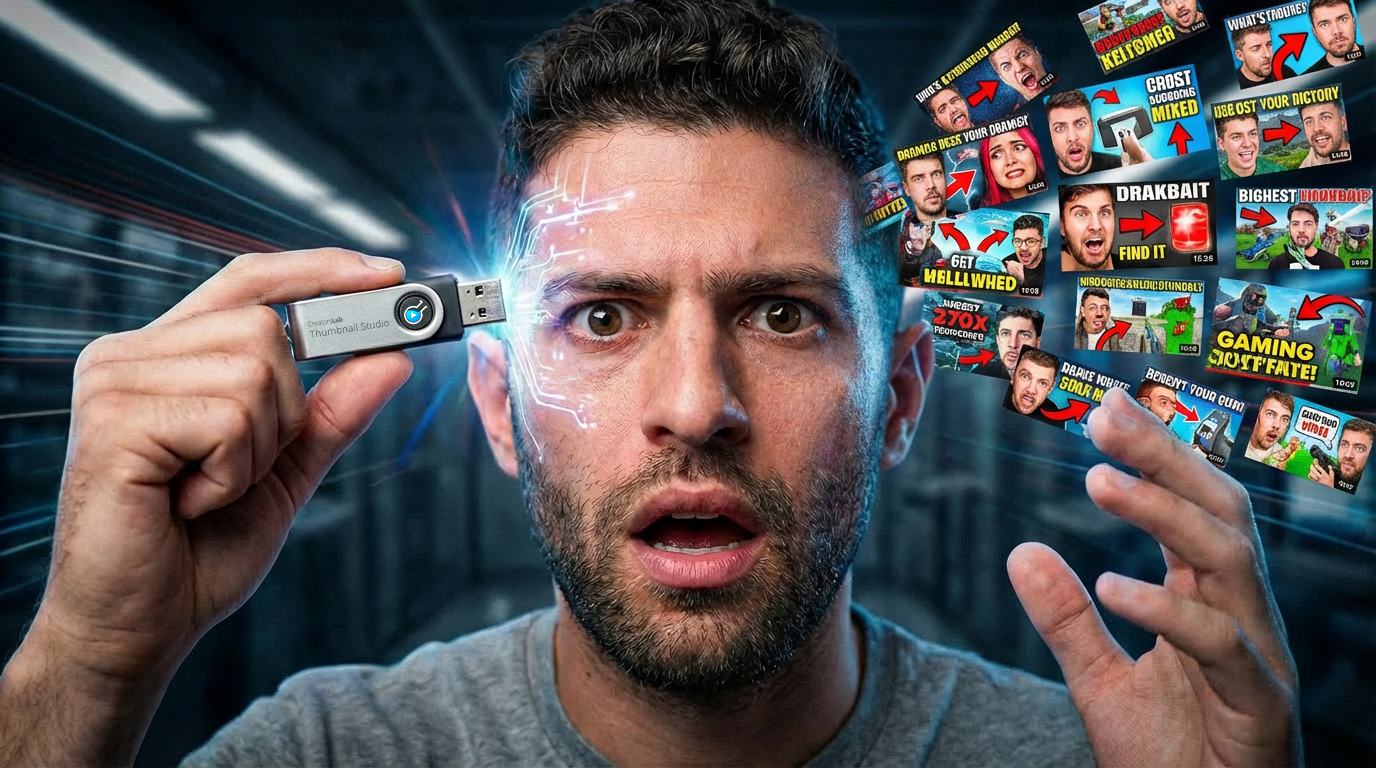 AI YouTube Thumbnail Creator & Optimizer - Thumbnail Studio
